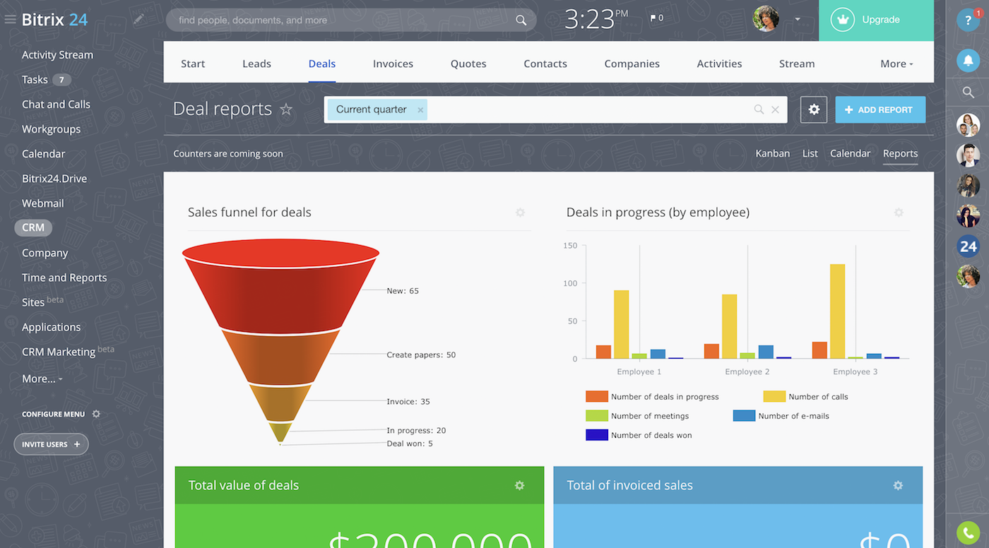 Bitrix24: Customer Relationship Management (CRM)