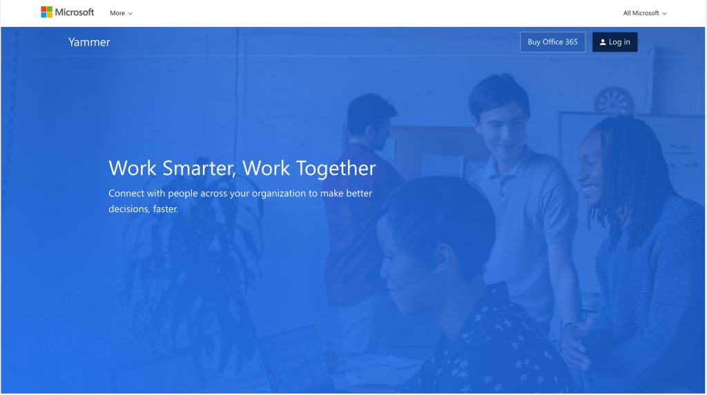 Yammer as slack alternative