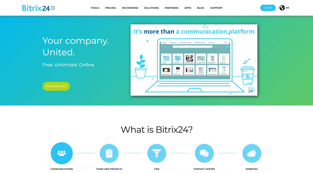 bitrix24 as Slack alternative