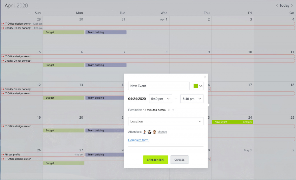 Calendar