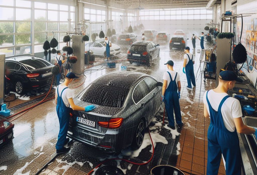 Car-care centres and cleaning services aggregator