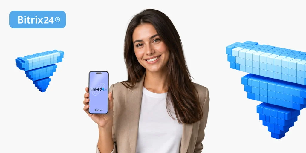 Bring LinkedIn Insights into Bitrix24 CRM with the Linked24.io Integration