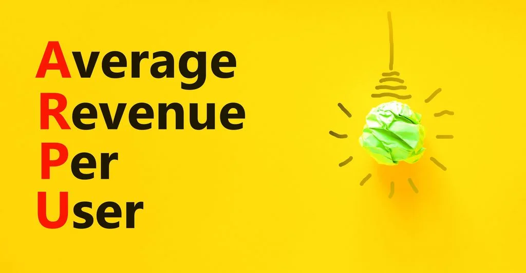Average revenue per user (ARPU)