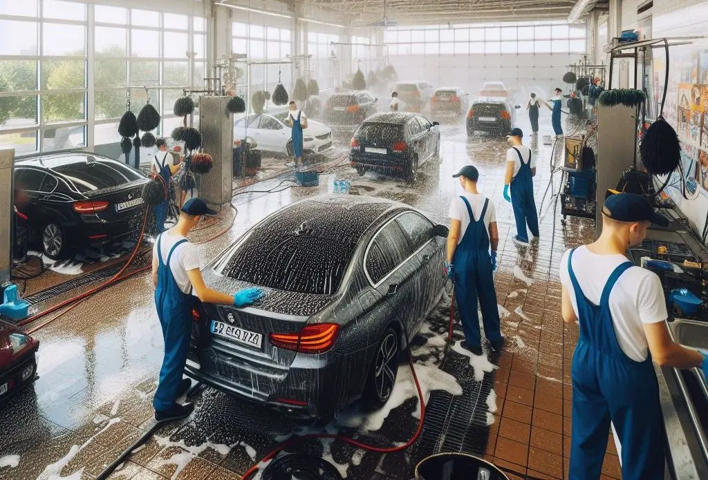 Car-care centres and cleaning services aggregator