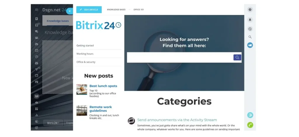 AI-powered search and chat