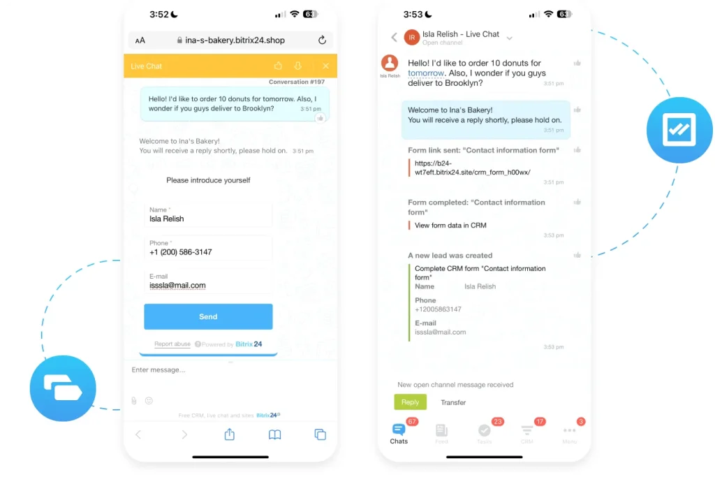 Mobile CRM