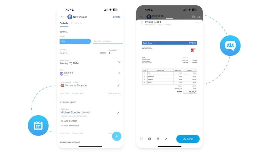 More time selling, less time on admin